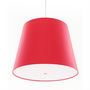 Hanging lamp-FrauMaier-SINGLE BIG CLUSTER - Suspension Rouge Ø39cm | Susp